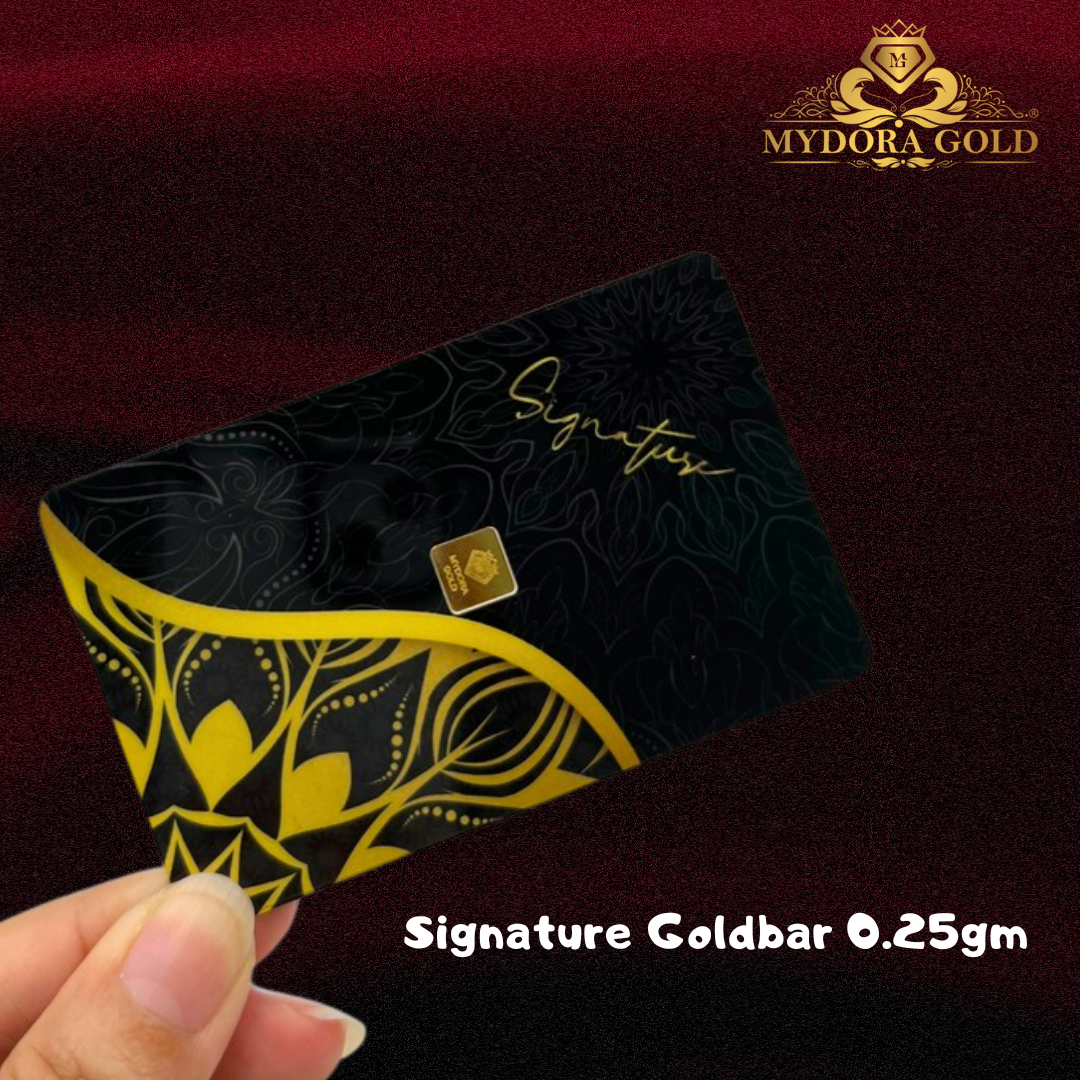 MYDORA 999.9 Gold Bar Collection (0.25g) | MERDEKA SPECIAL