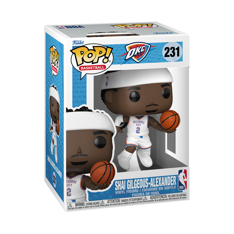 📦訂購 美國代購 Funko POP! NBA Shai Gilgeous-Alexander (Association Edition Jersey) Figure 奧克拉荷馬雷霆 模型