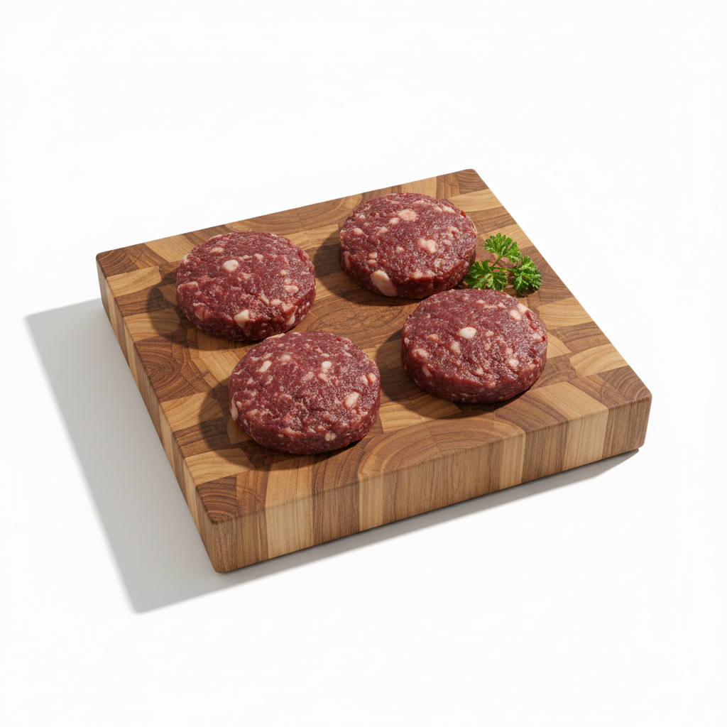 Chinese Dry Age Beef Patty 臘牛肉餅