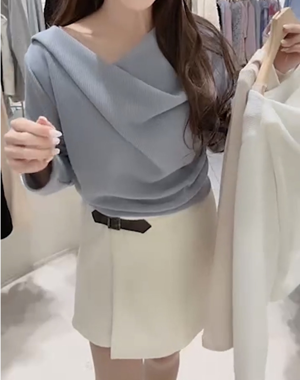 堅正靚上衣22/1 東大門檔口直播#ff2720