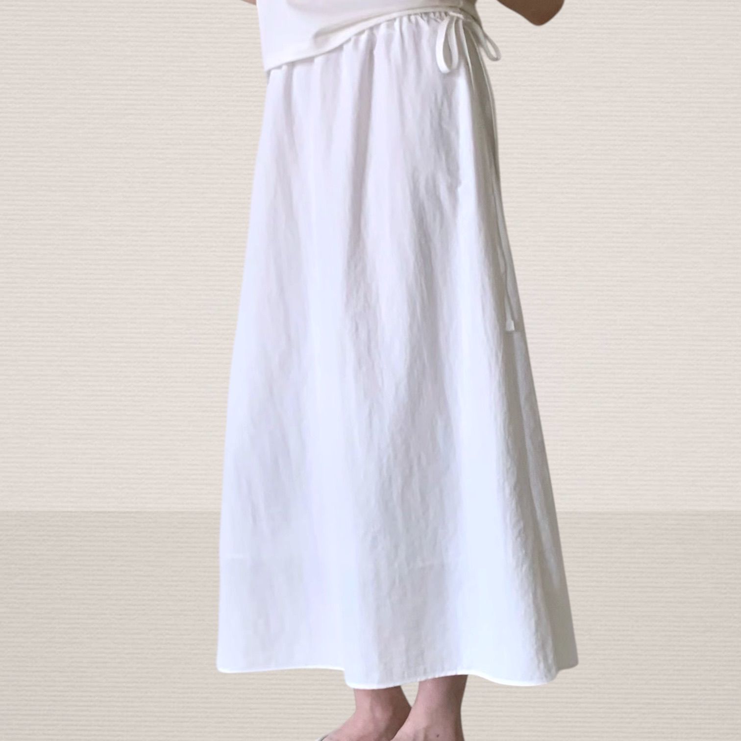 221109 兩邊綁繩半截裙