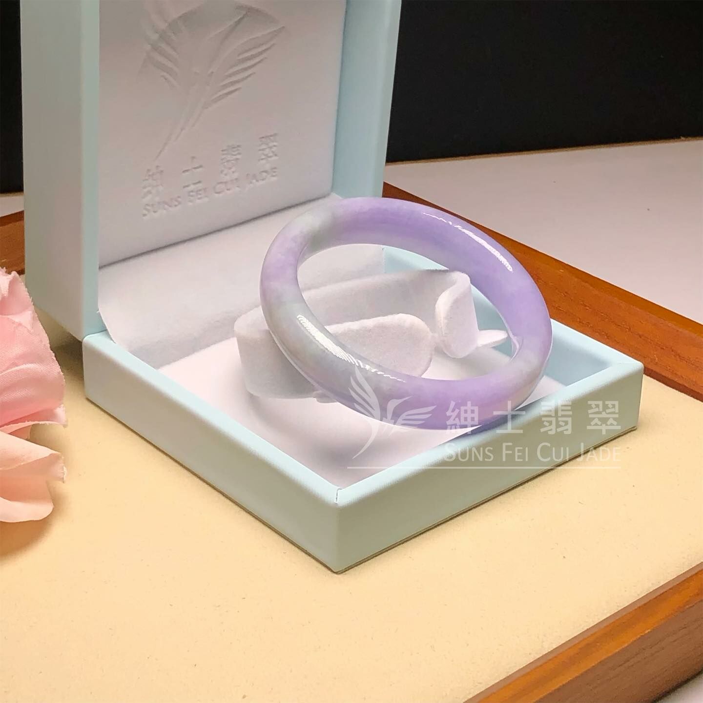 木那濃紫春彩福鐲49.8mm