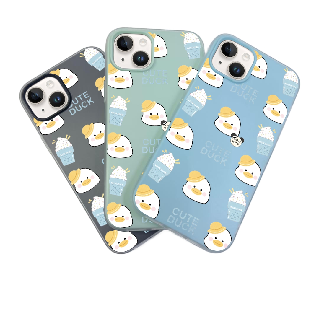JELLY CASE PHONE FOR IPHONE - DESIGN DUCK A