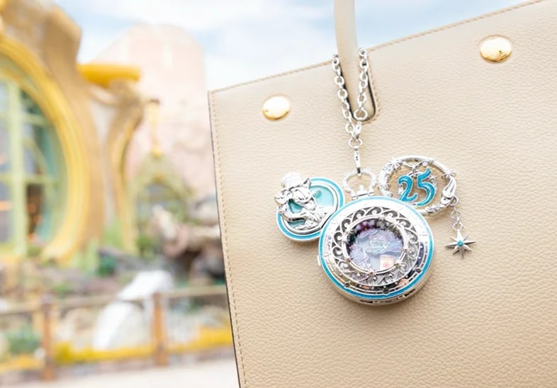 【預訂】DisneySea 25th Jubilee Locket - base (銀色)
