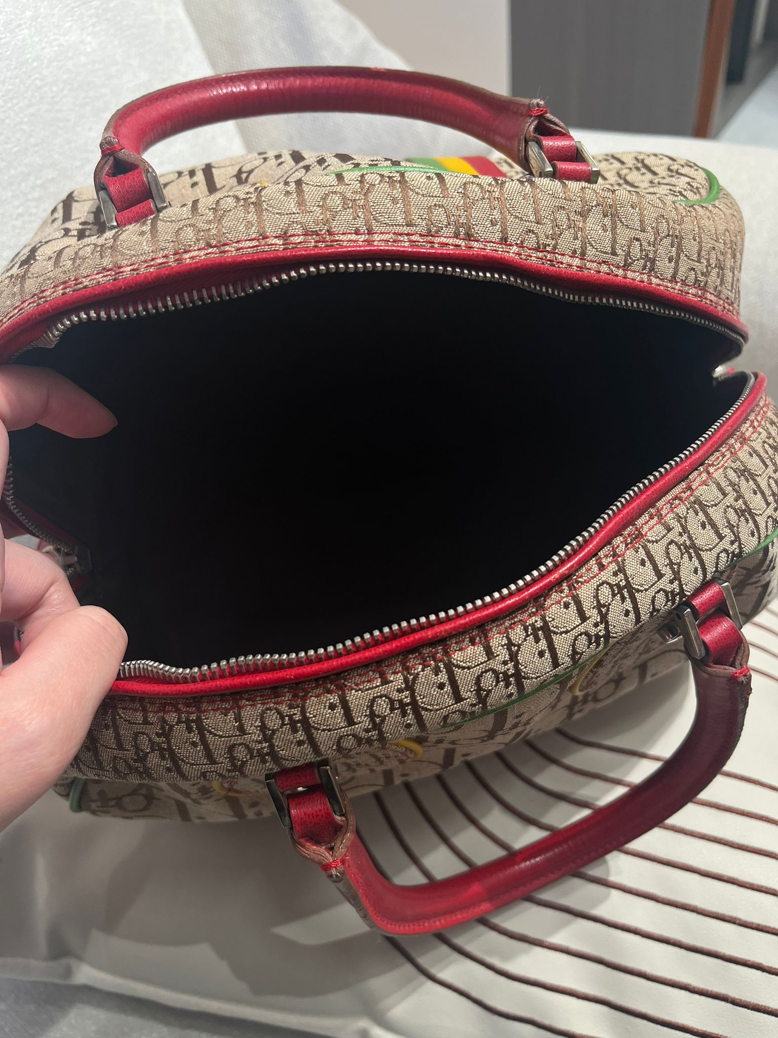 Dior Boston bag 100%Authentic ,95%new