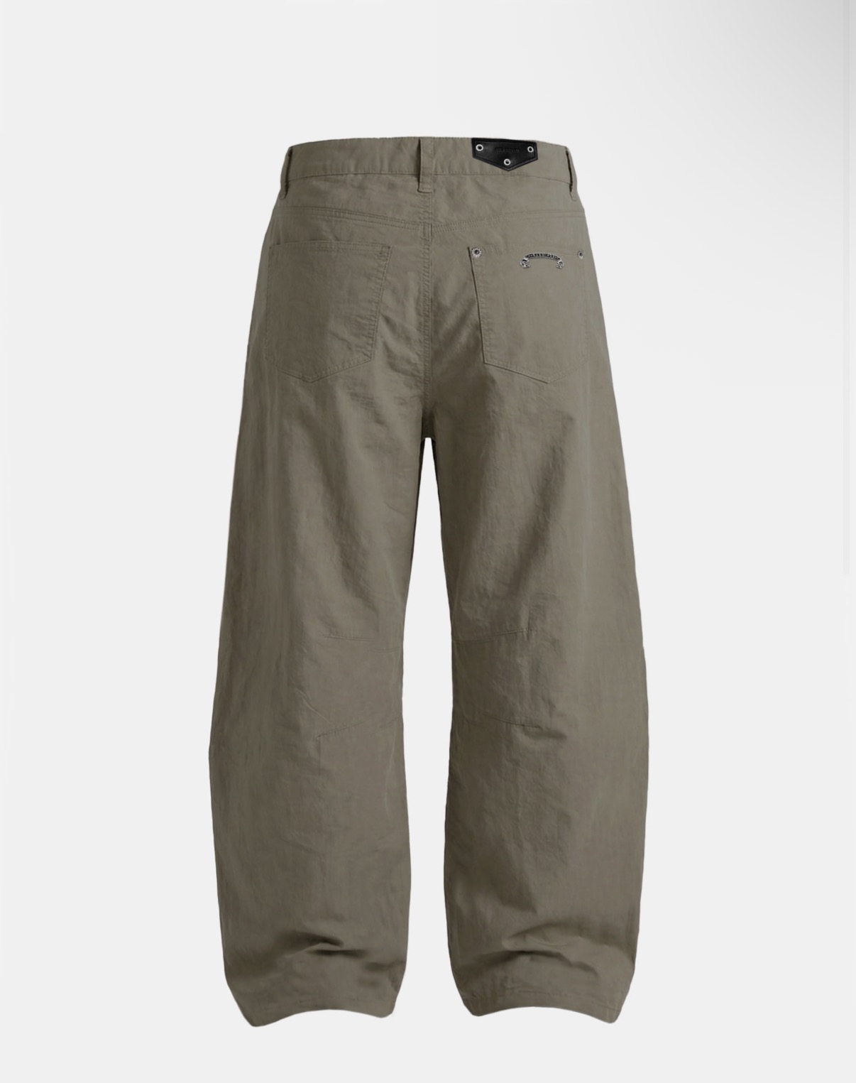 BADBLOOD新款[w-pts26-086] Contour Lightweight Curved Fit Pants - Khaki