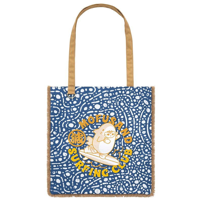 🌸 【預訂】Tote Bag (BL) - Mofusand Board Shark