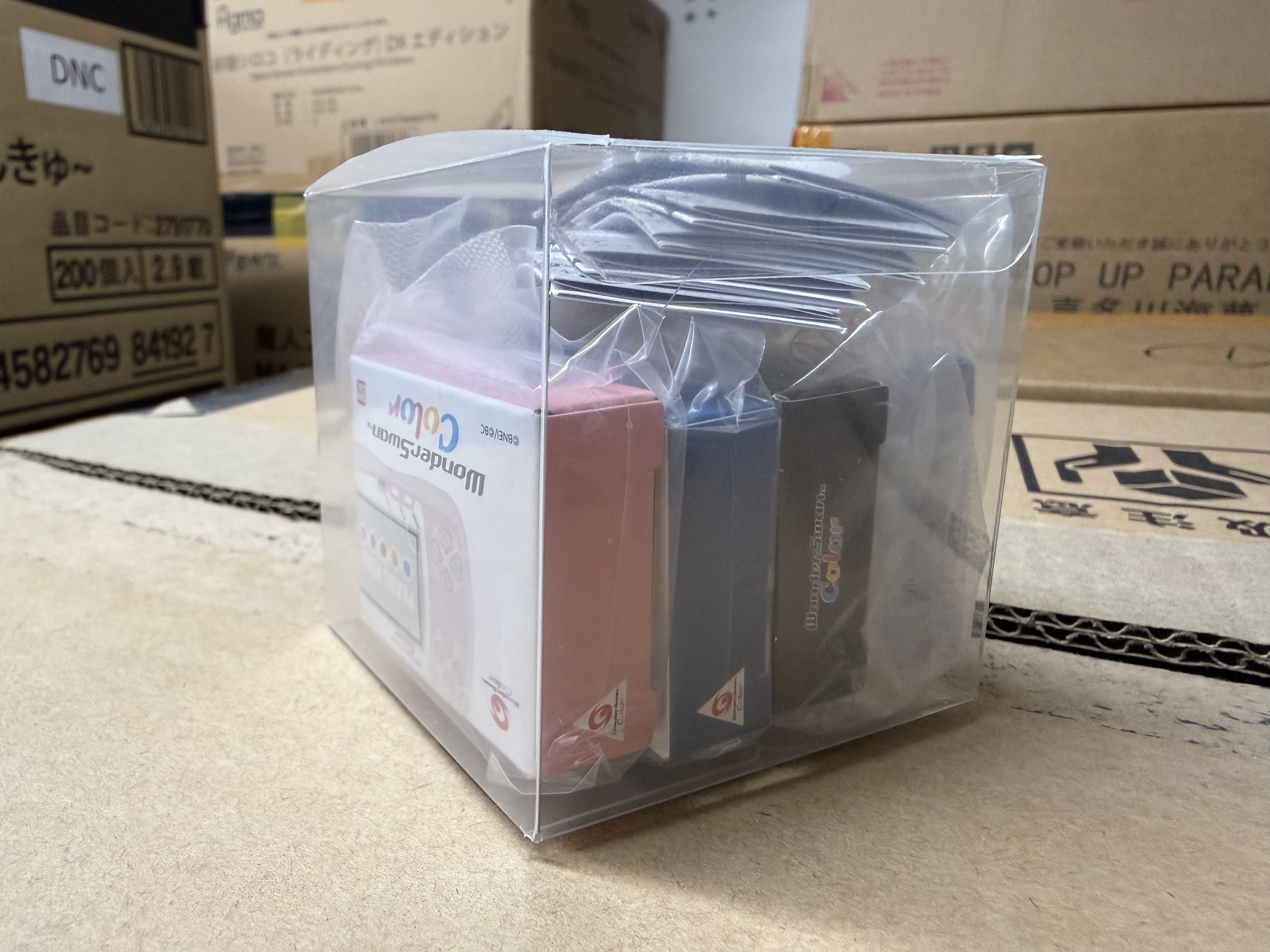 掌上遊戲機「WonderSwan Color」25周年紀念 迷你吊飾 扭蛋（全5種）figure Wonder Swan 手提遊戲機 遊樂器