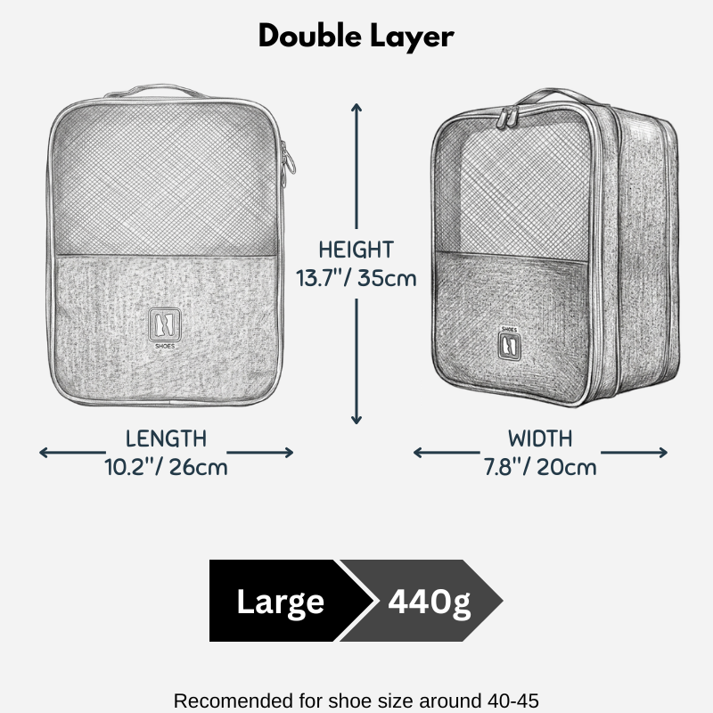 Travel Shoe Storage Bag