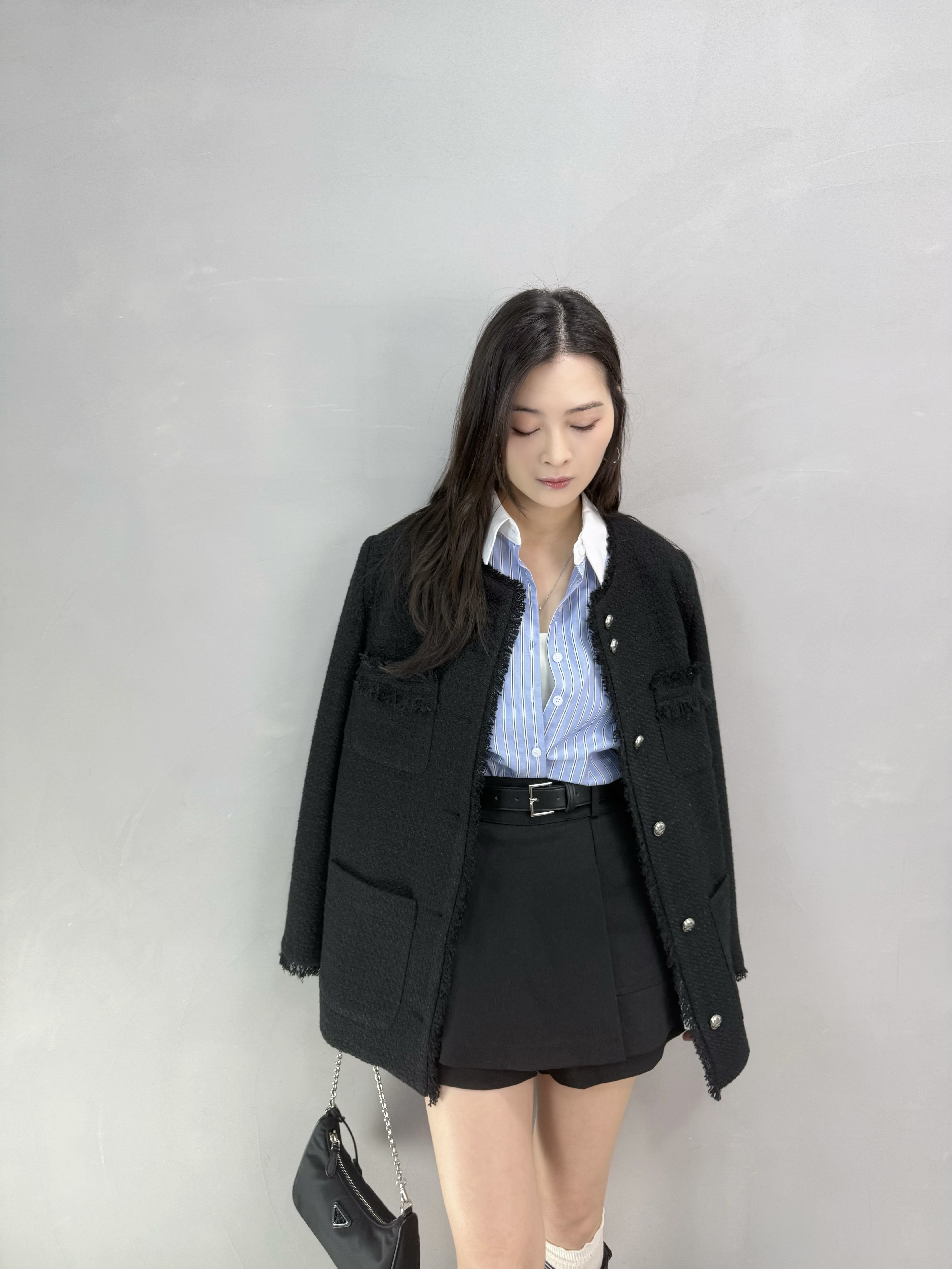 G60 薄Tweed料外套