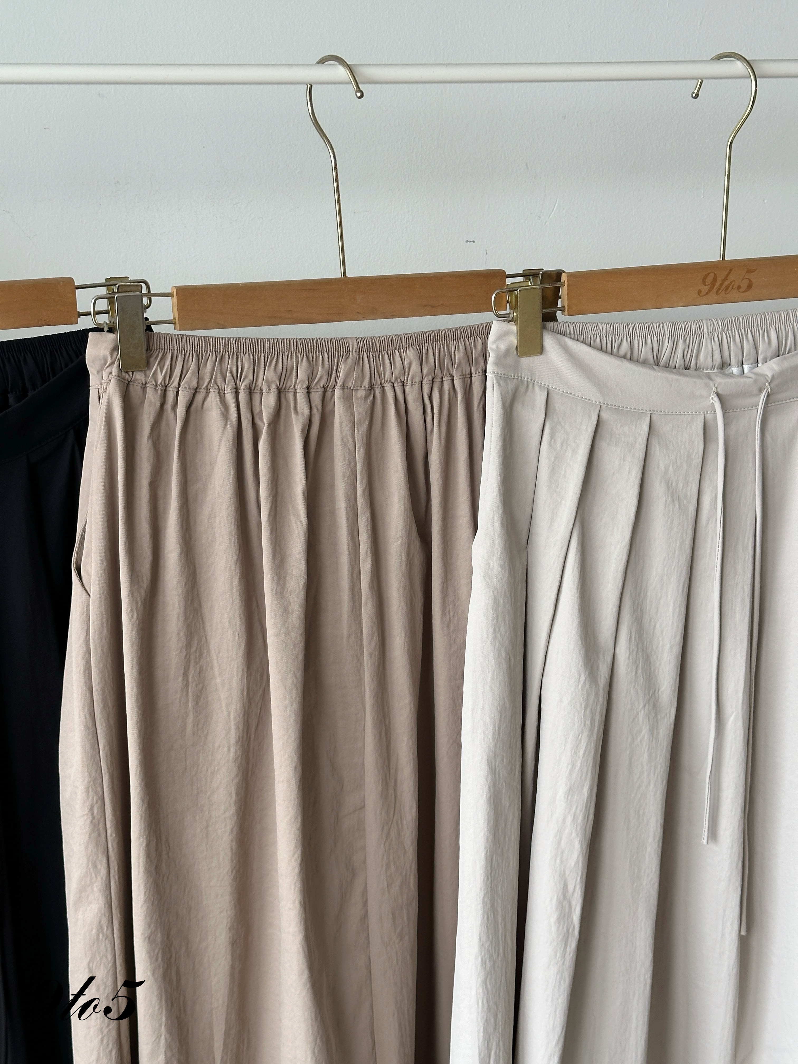S1900 A Line Pleated Skirt - 3 Colors 