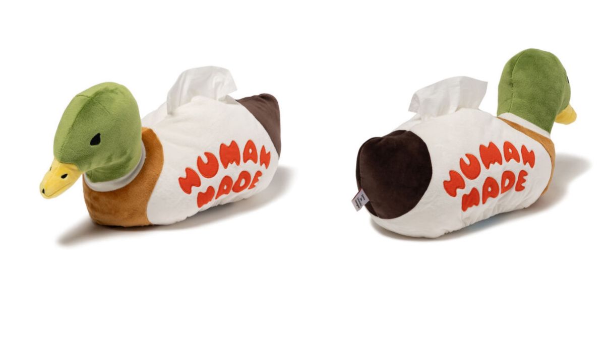 Human made ducks tissue case