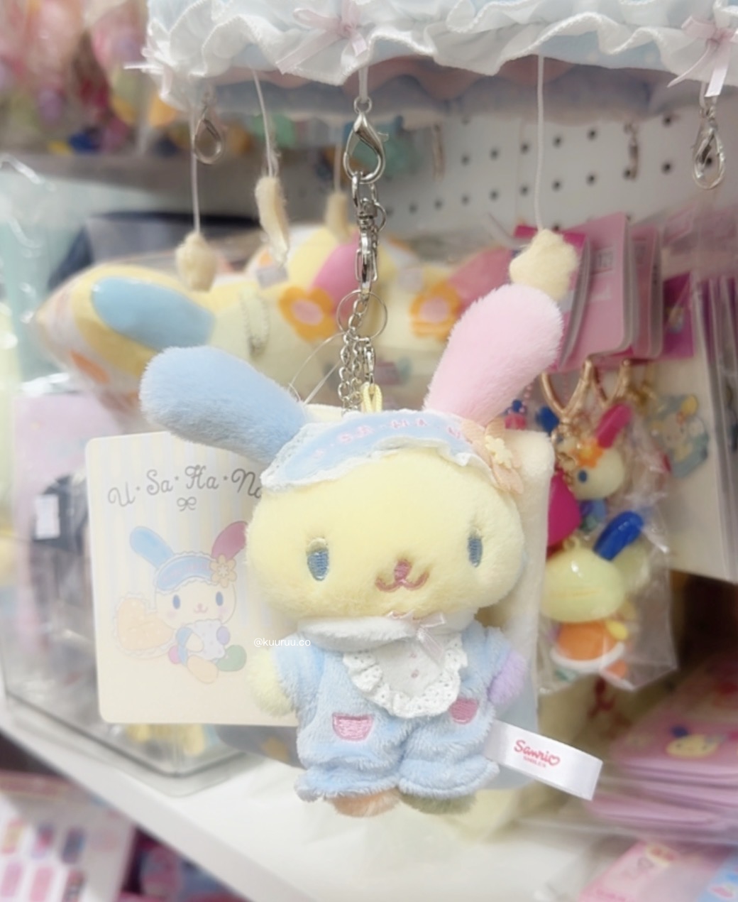 現貨｜地區限定 Usahana眼訓公仔連床仔吊飾💤