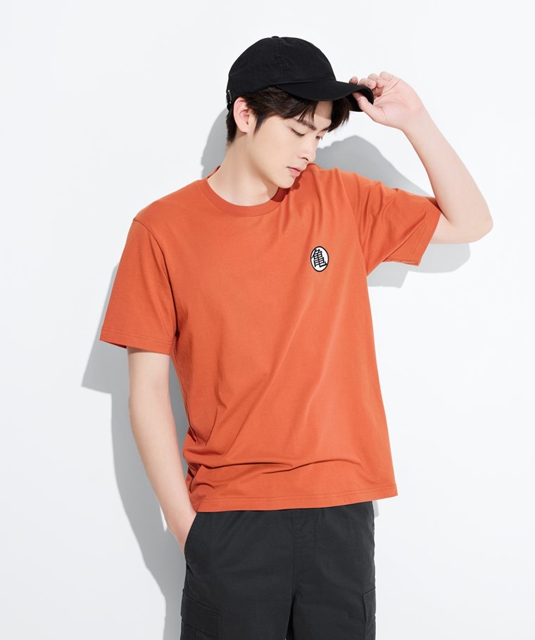 💚預訂 台灣直送💚七龍珠Z兩色前後印花成人男裝親子款純棉短袖T恤