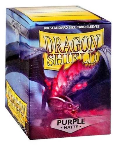 DRAGON SHIELD 100 MATTE Purple