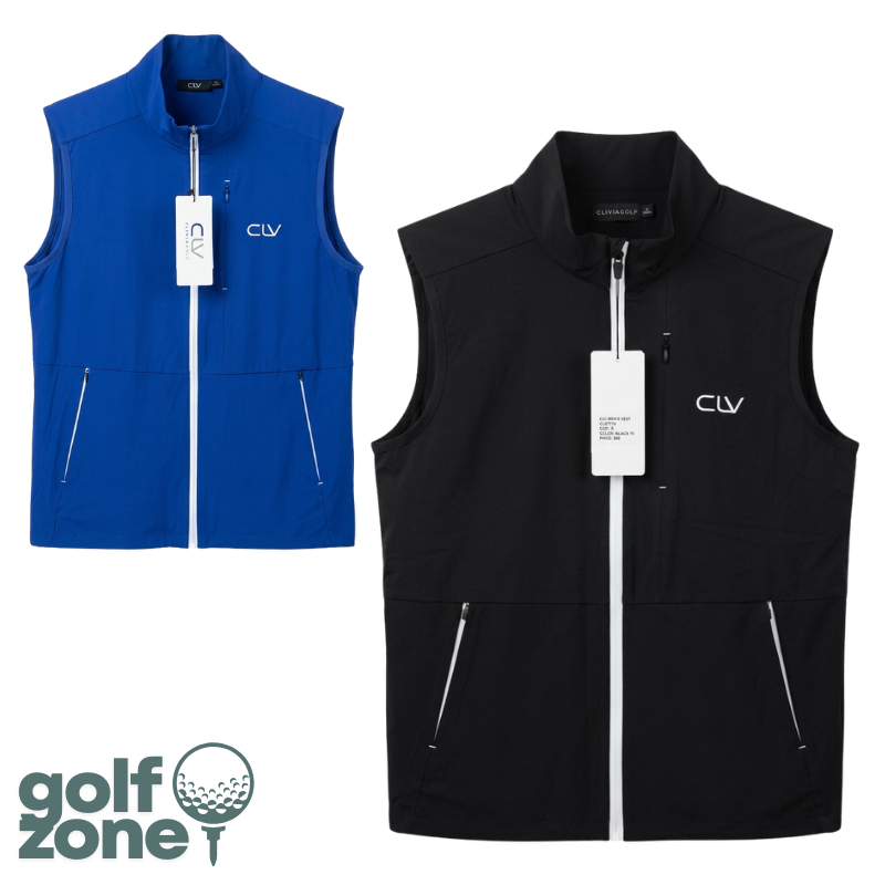 CLV MENS WINDPROOF GOLF VEST 男士防風高爾夫背心