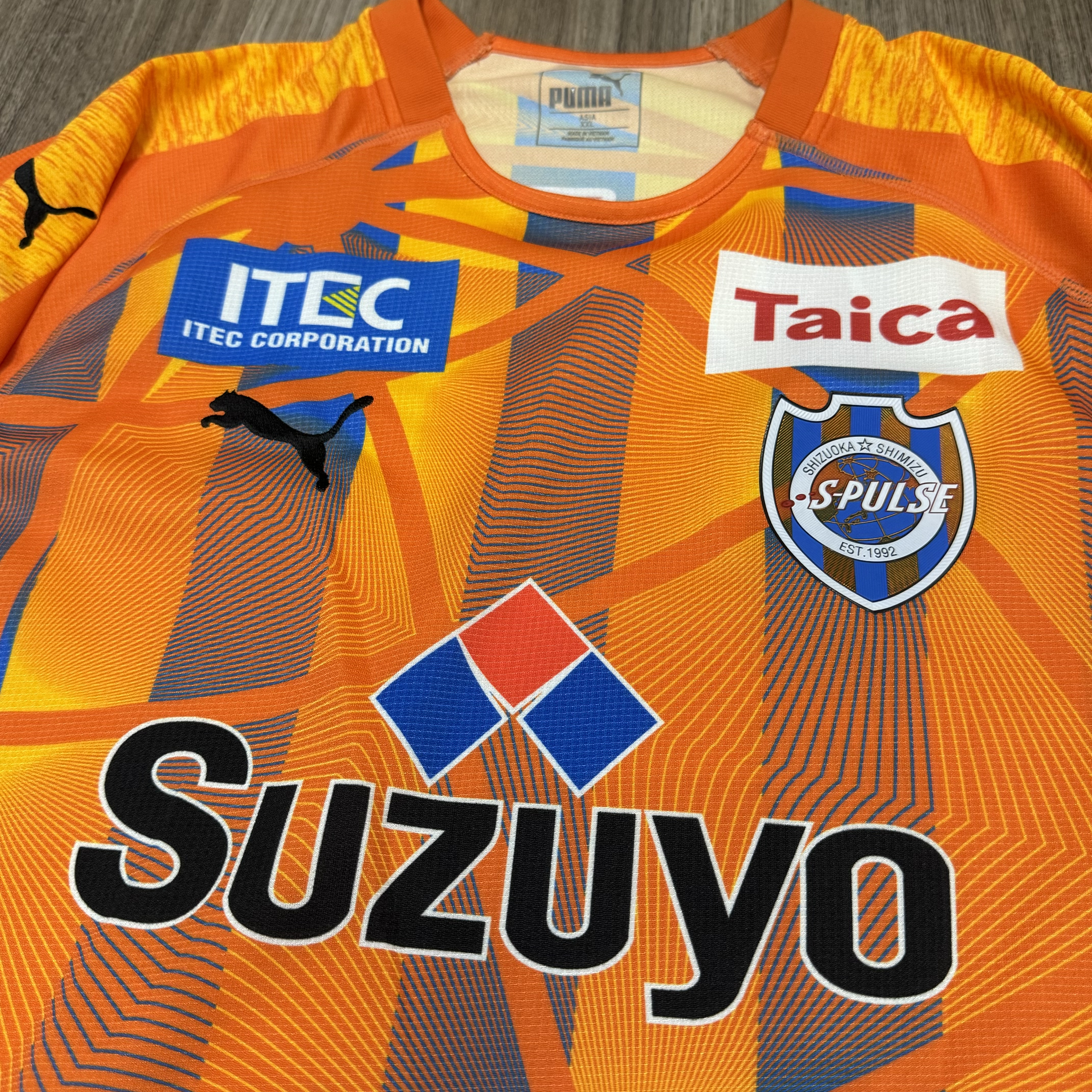 Shimizu S-Pulse 2019 special edition shirt
