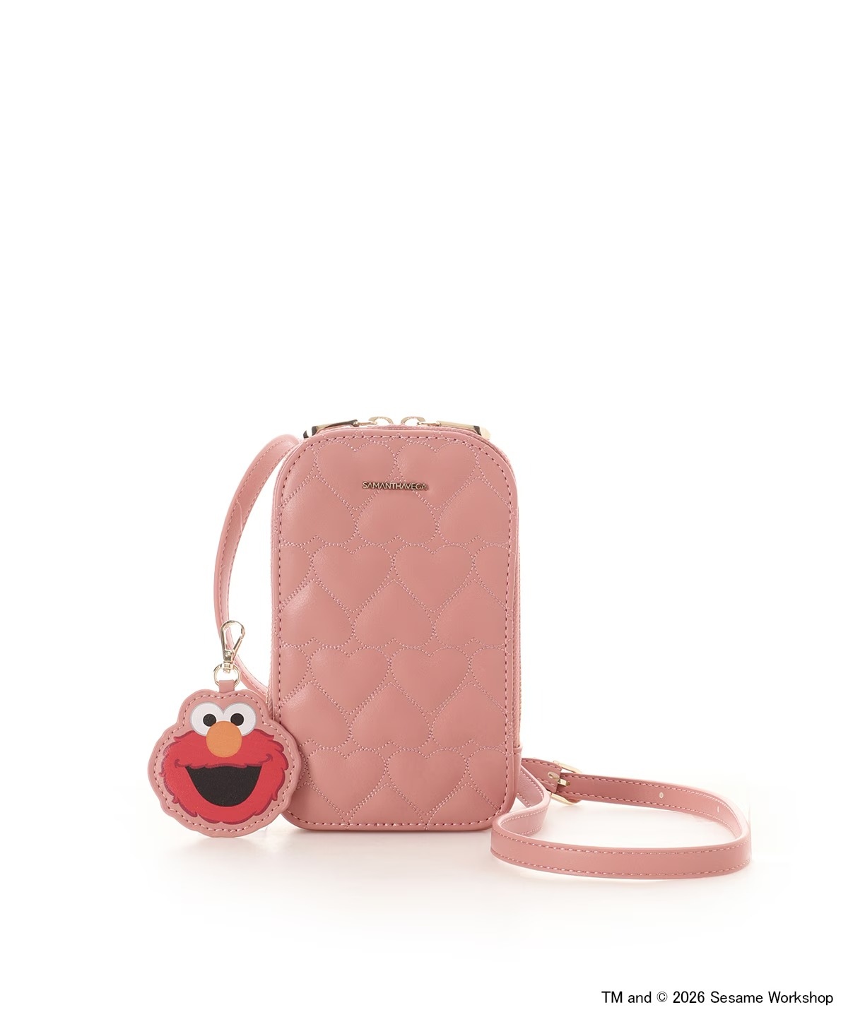 🌸 【預訂】Elmo Smartphone Shoulder Bag - SAMANTHAVEGA x SESAME STREET