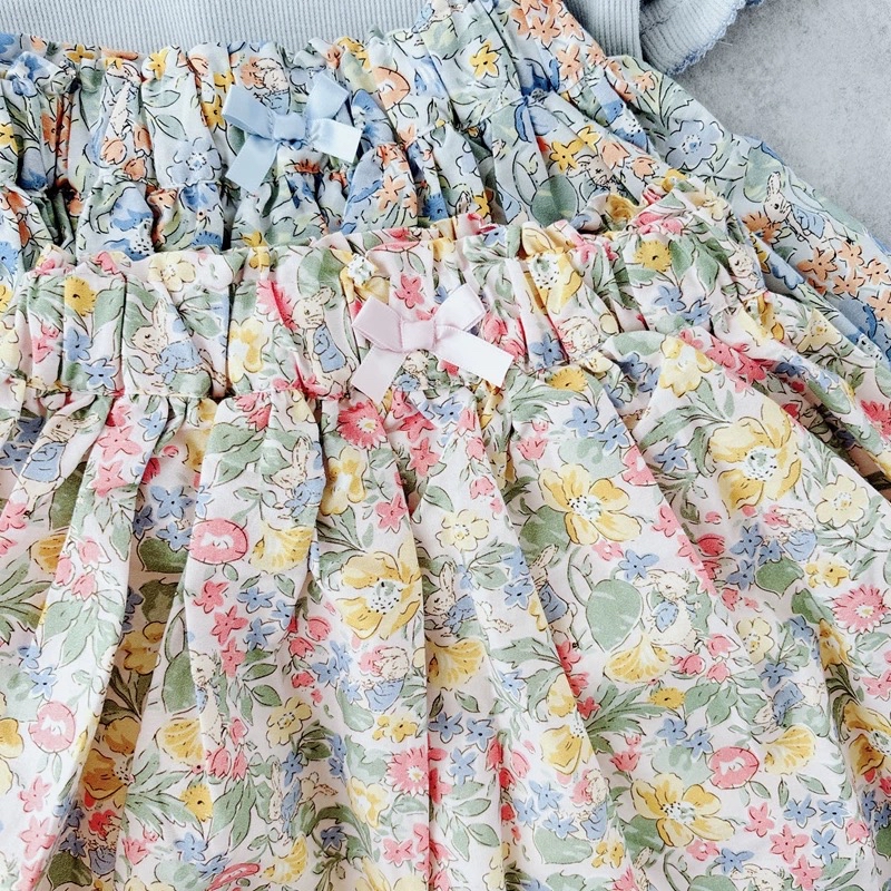 A0117 兔仔碎花套裝（有打底褲）