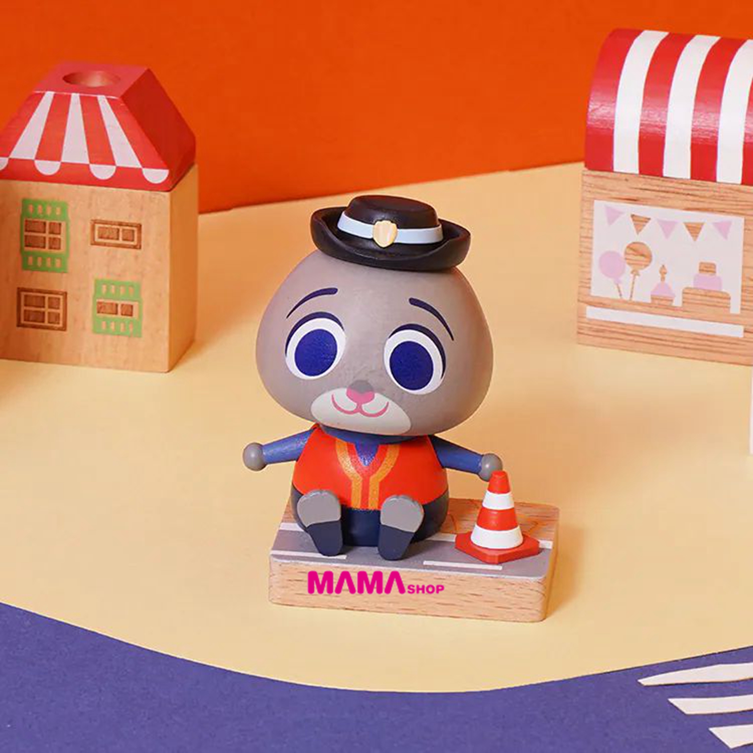 台灣直送迪士尼Zootopia 優獸大都會彈簧擺飾