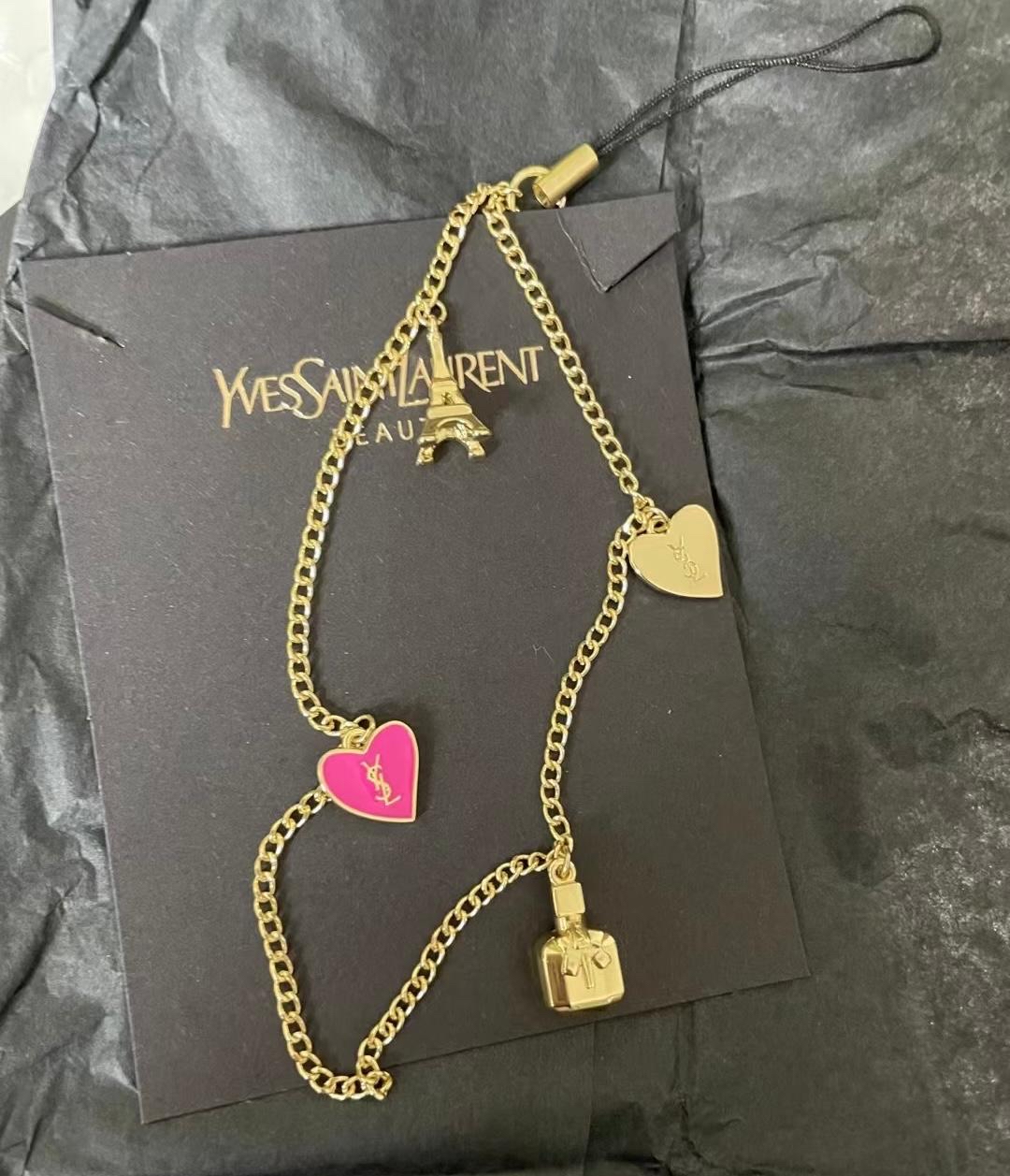 *【YSL限量專寵】反轉巴黎手機鏈/掛飾🔸專櫃滿額贈品🔸*