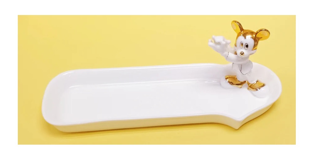 BONE CHINA TRAY 骨瓷收納托盤 Mickey Mouse  (KD-10)