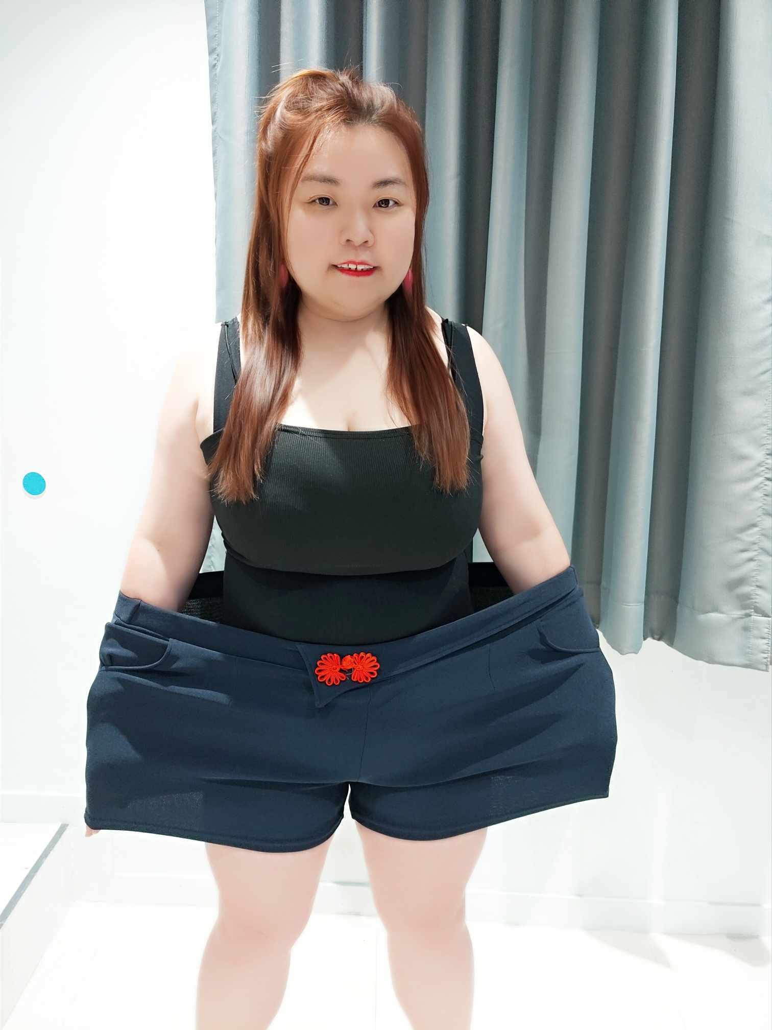 ENB02 PP403 设计款中国结短裤