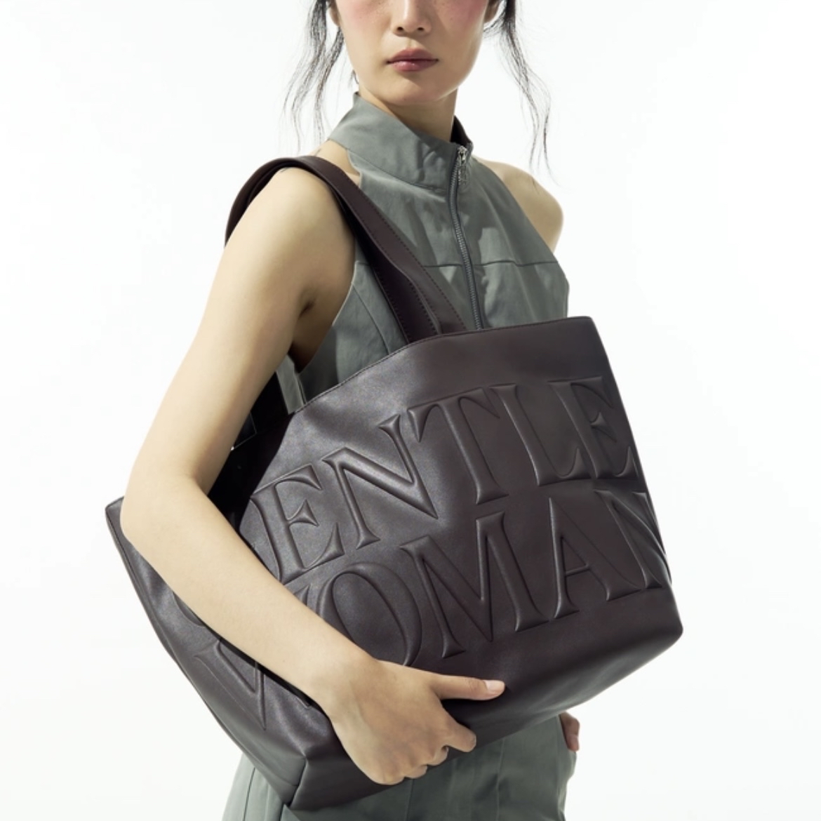 預購 | 🇹🇭GENTLEWOMAN ⭐DAILY TOTE(DARK BROWN) BG1067-2