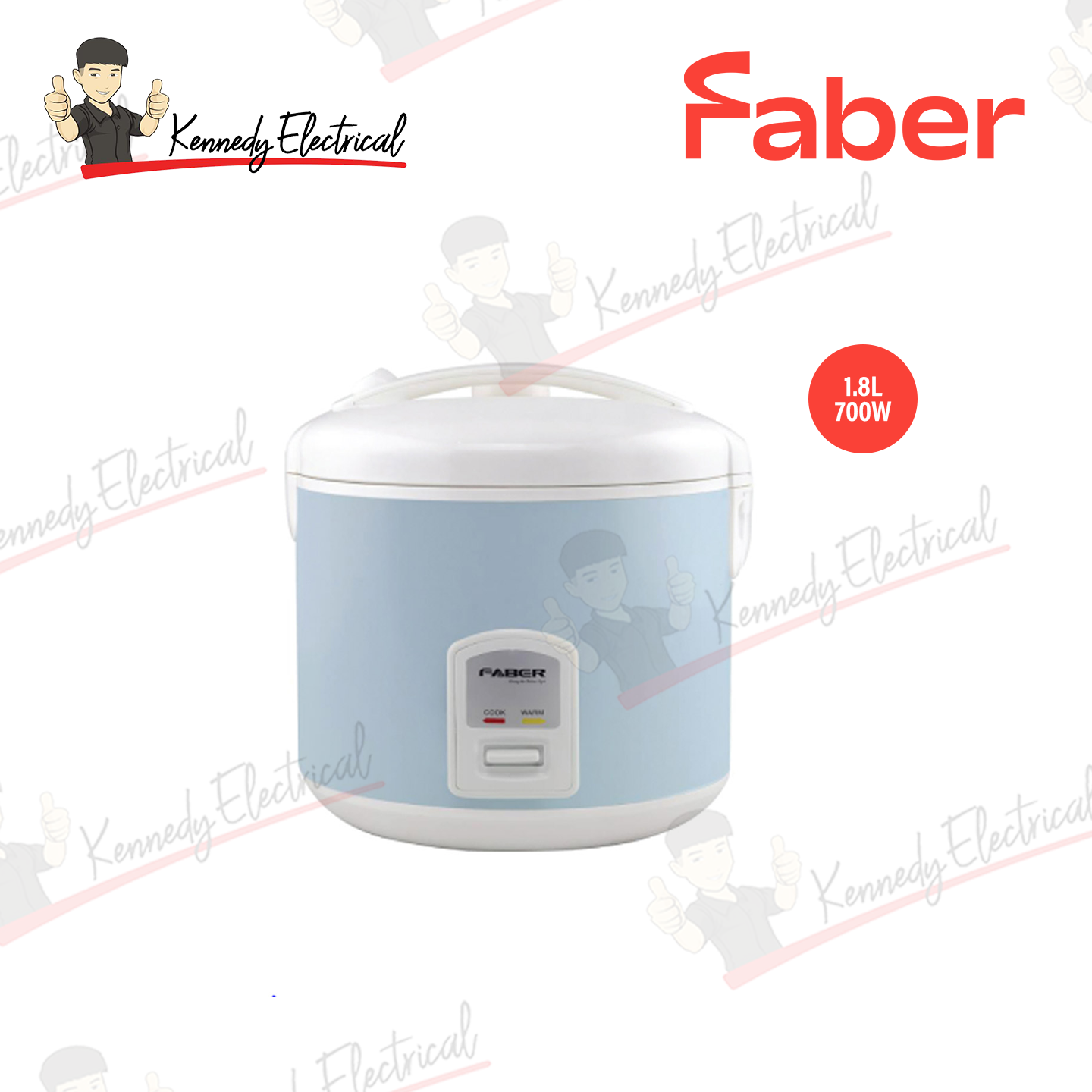 Faber 1.8L Jar Rice Cooker (FRC5818)