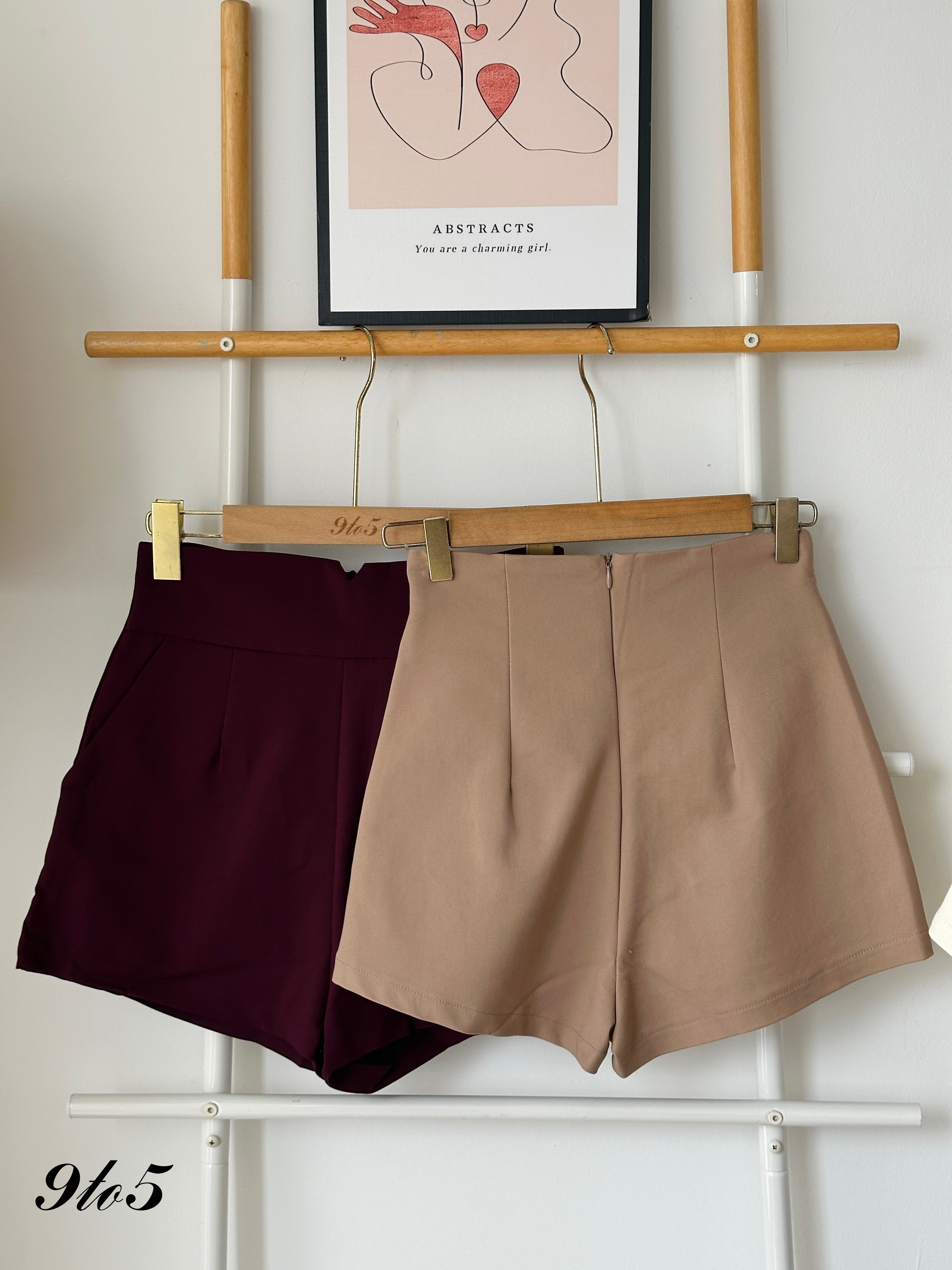 S1776 A Line Short Pants - 3 Colors