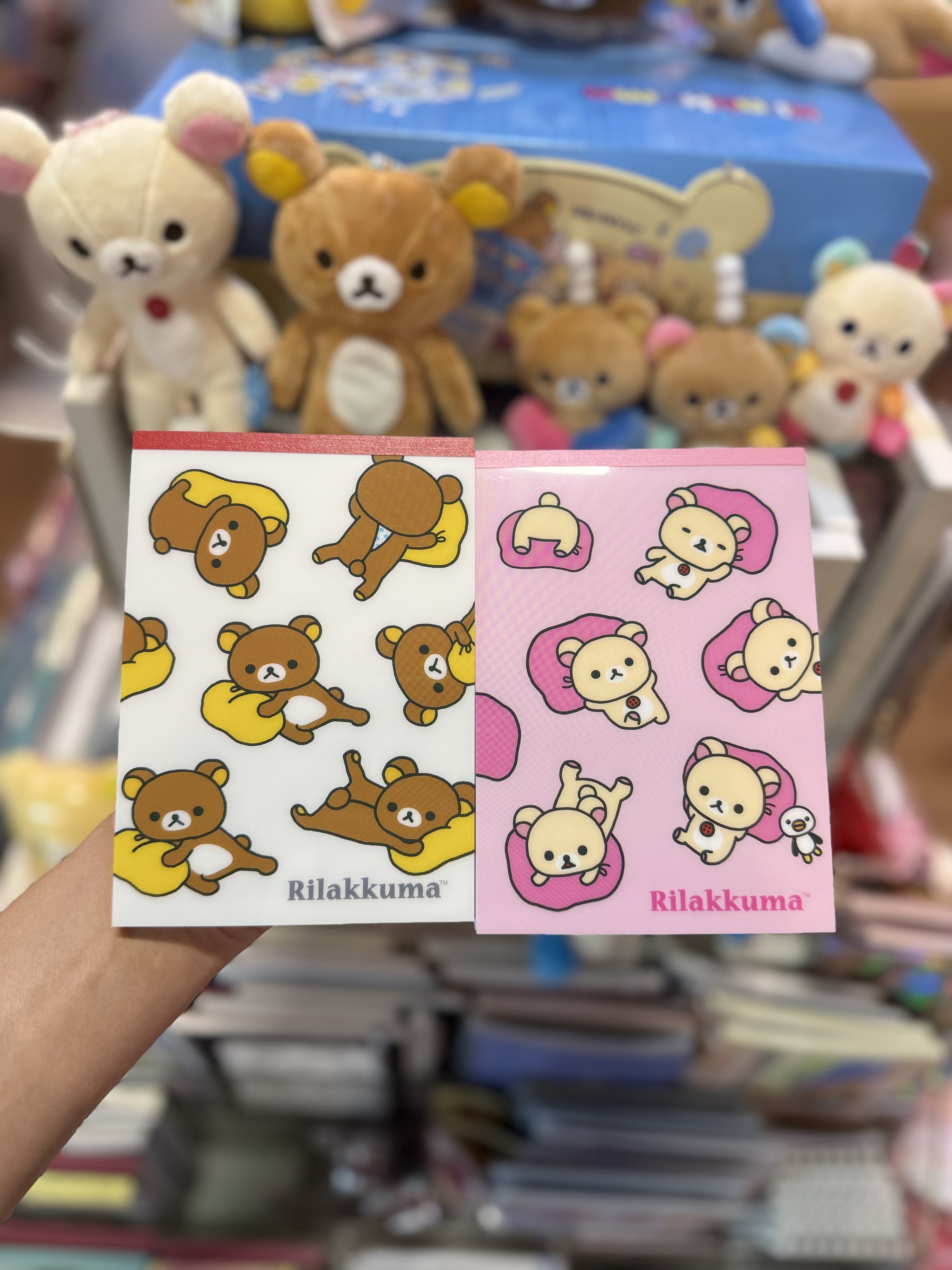 《現貨》全新rilakkuma 元組系列memo簿