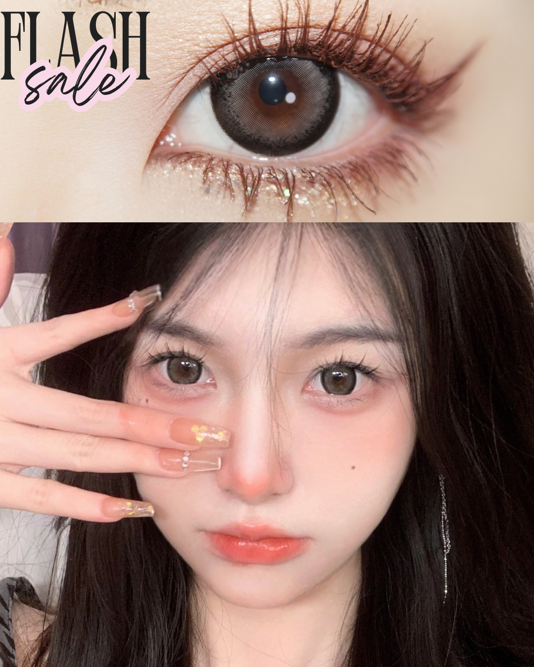 0度現貨 Hanawink韓製年拋 溏心露珠