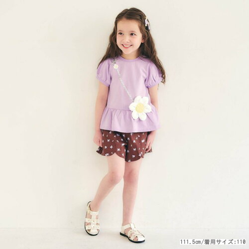 🆕【⭐訂購⭐】🌀 🇯🇵 日本直送 立體花朵🌼手袋剪裁 泡泡袖 上衣［2款選］ 🌀[ELDA-0084][260509]