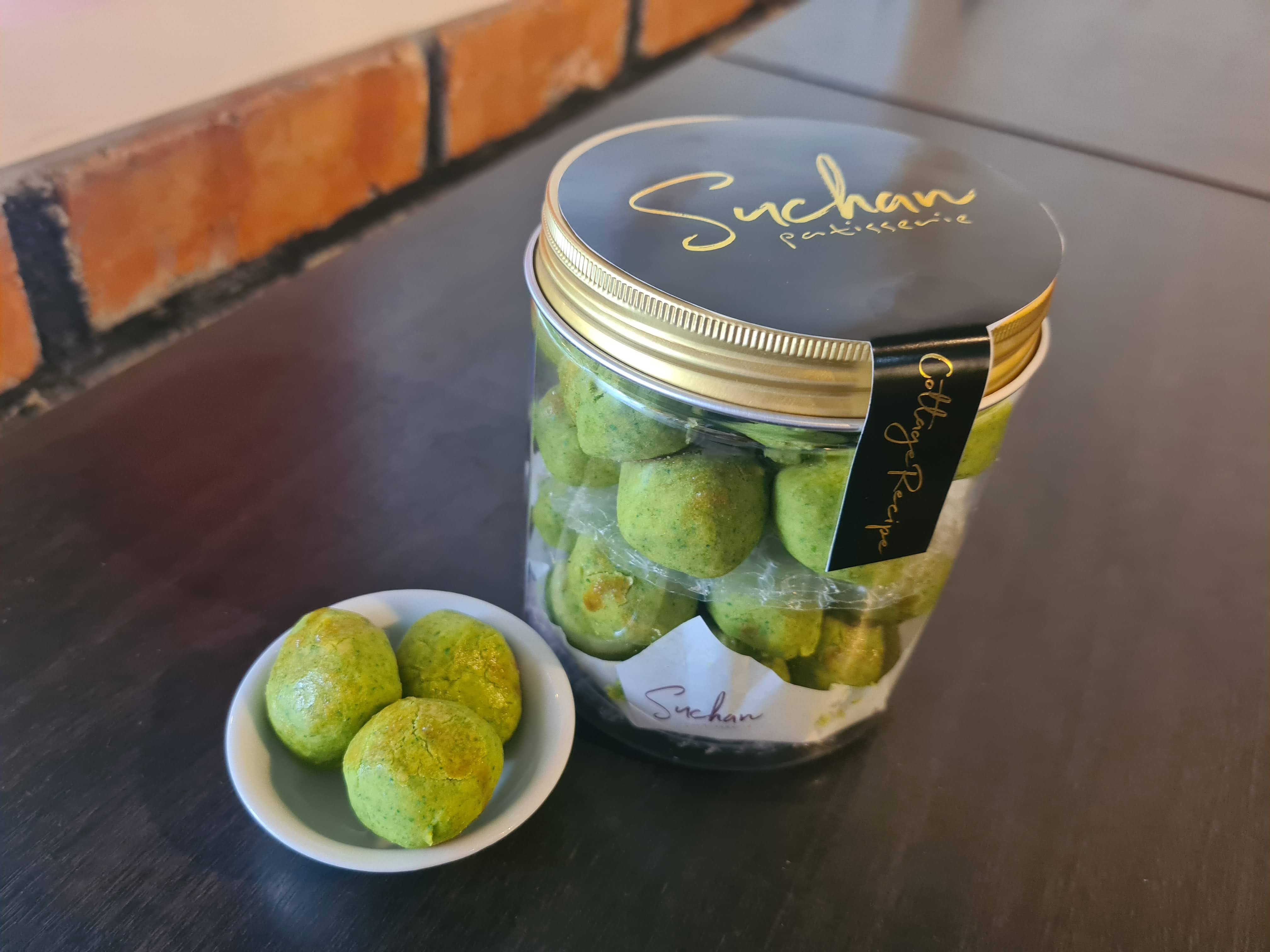 Emerald Melties Cookies /Green Peas Cookies - Pre Order 3 Days Advance Notice