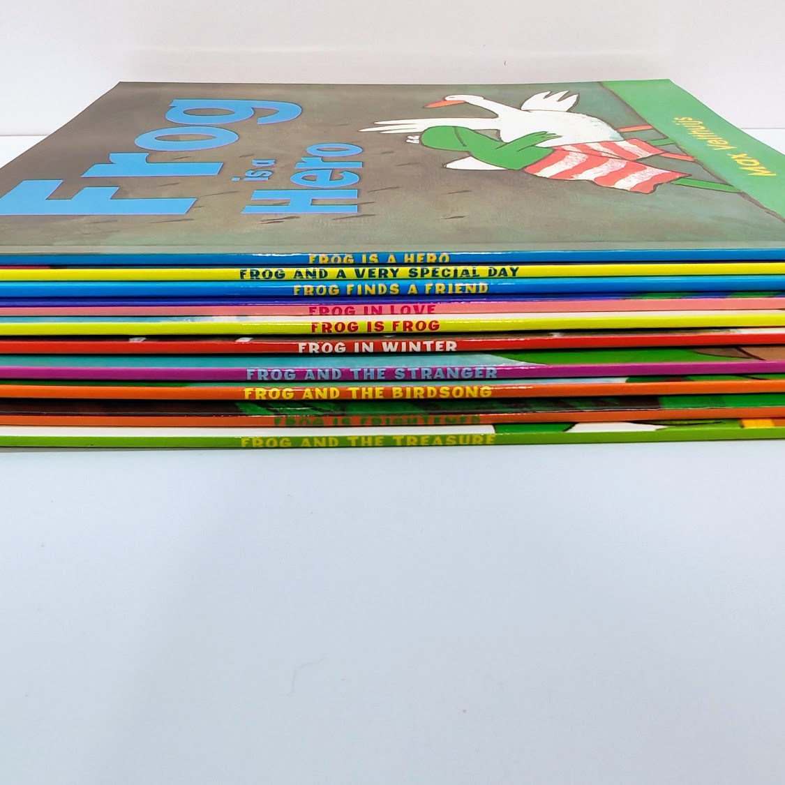 Frog is Frog  10 books 青蛙弗洛格的成長故事10冊 睡前親子繪本 情商培養 B266