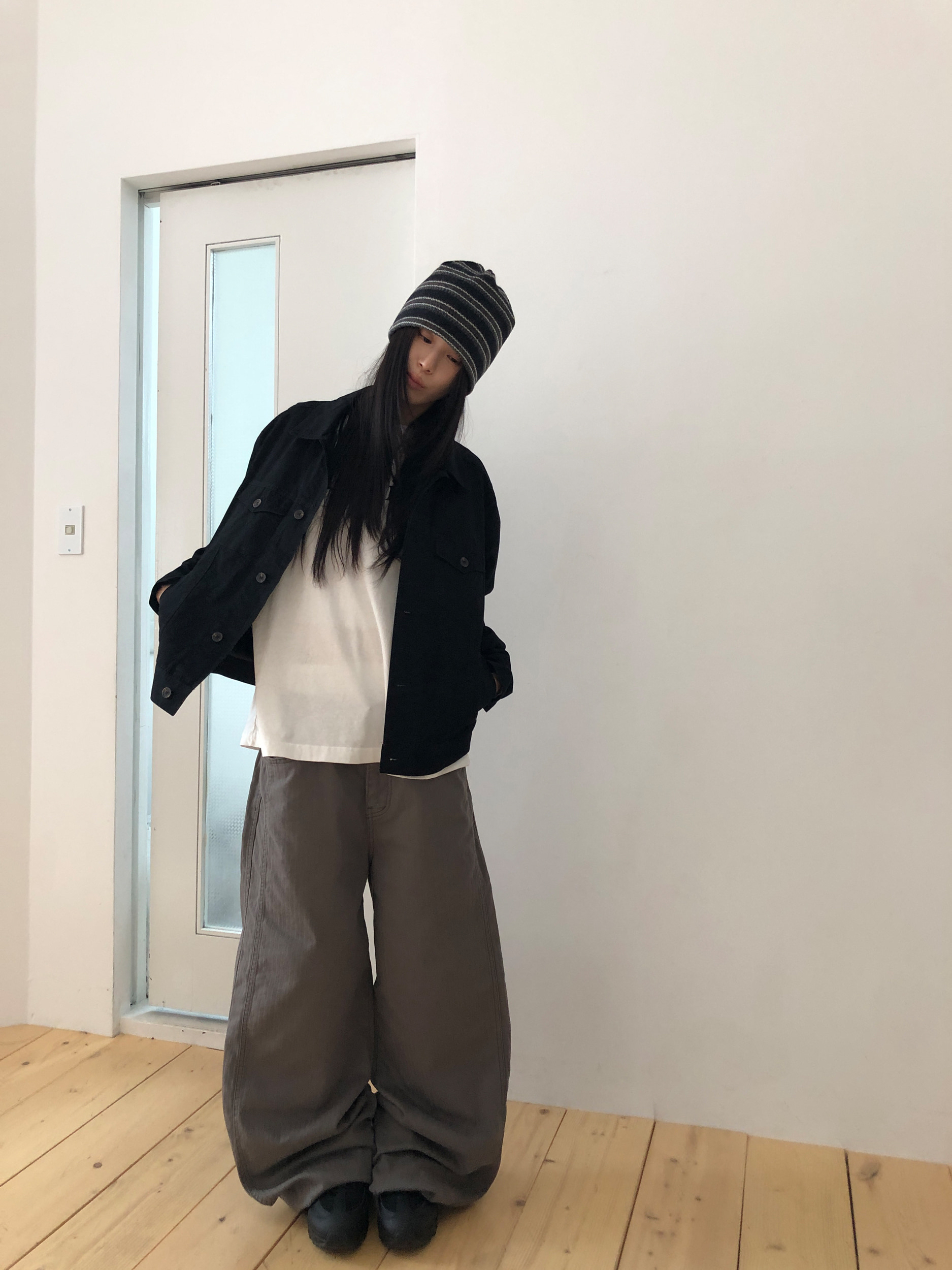 Pocket Wide Leg Cargo Pants