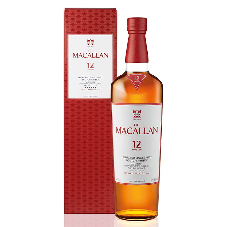 Macallan 12 Years Old Sherry Oak	麥卡倫雪莉桶 12年