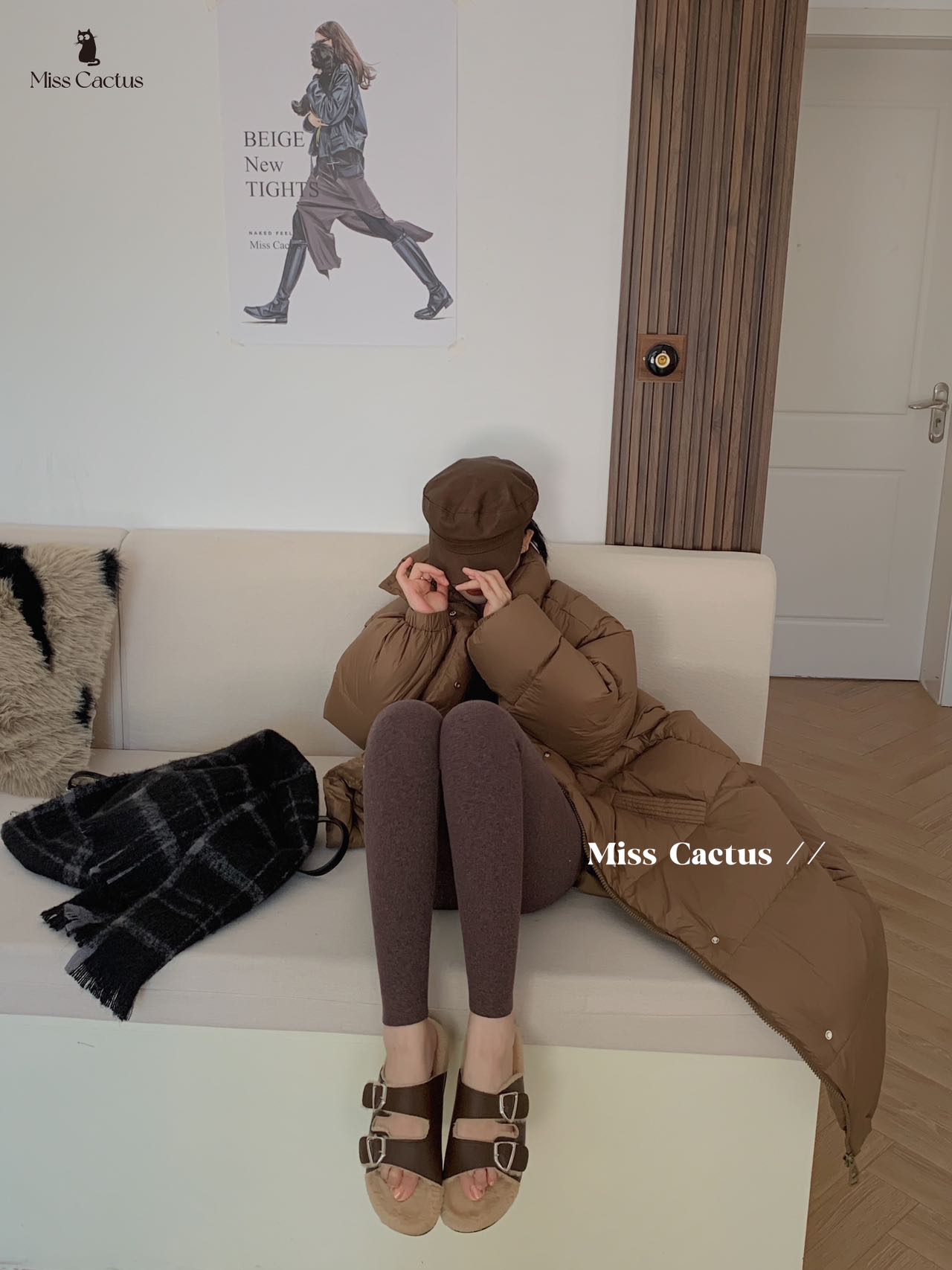 B37 冬天加绒芭比裤 