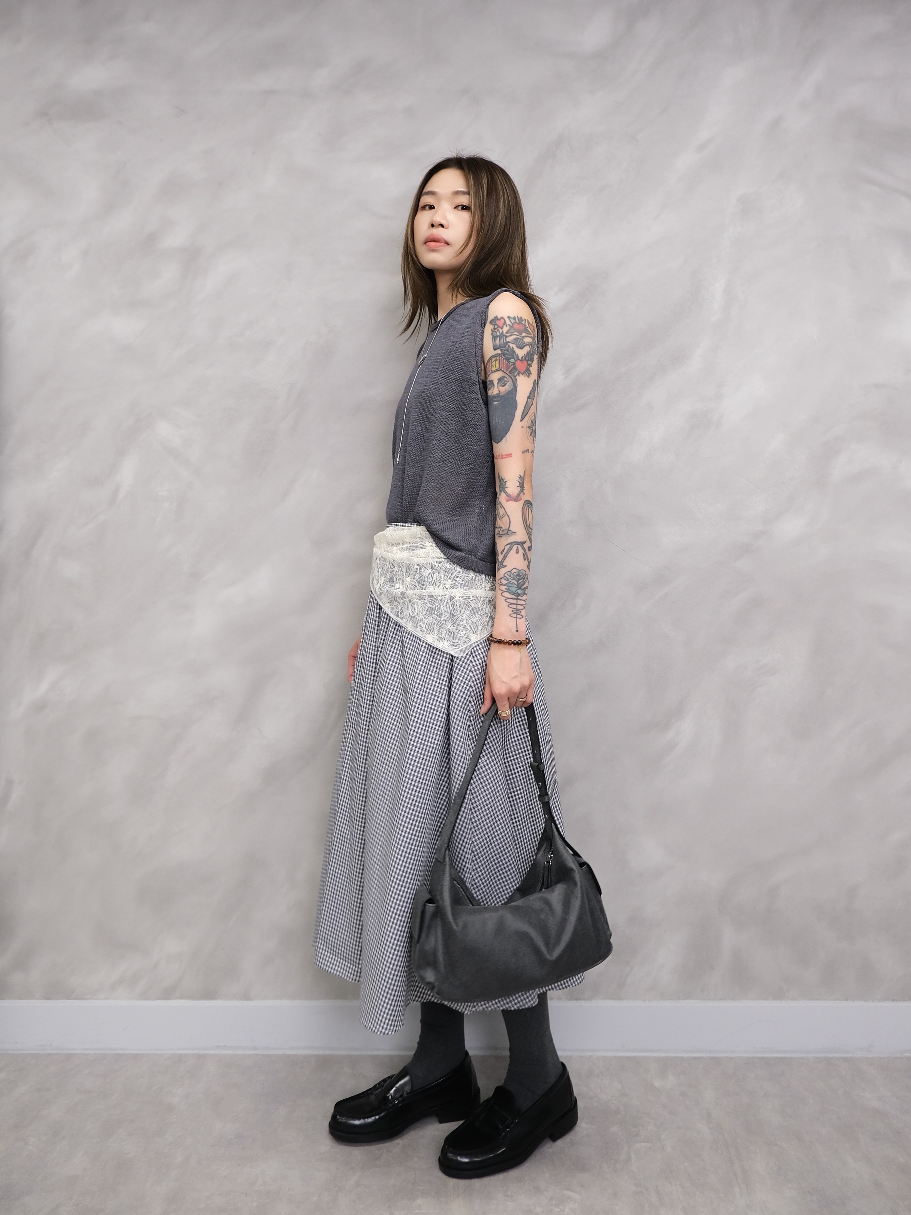 Vintage leather bag #bag06