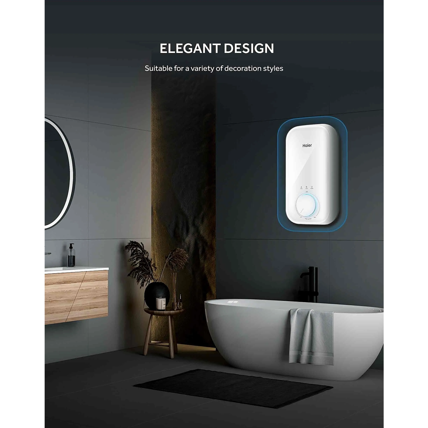 Haier 3.9kW DC Pump Water Heater (EI39HP1M)