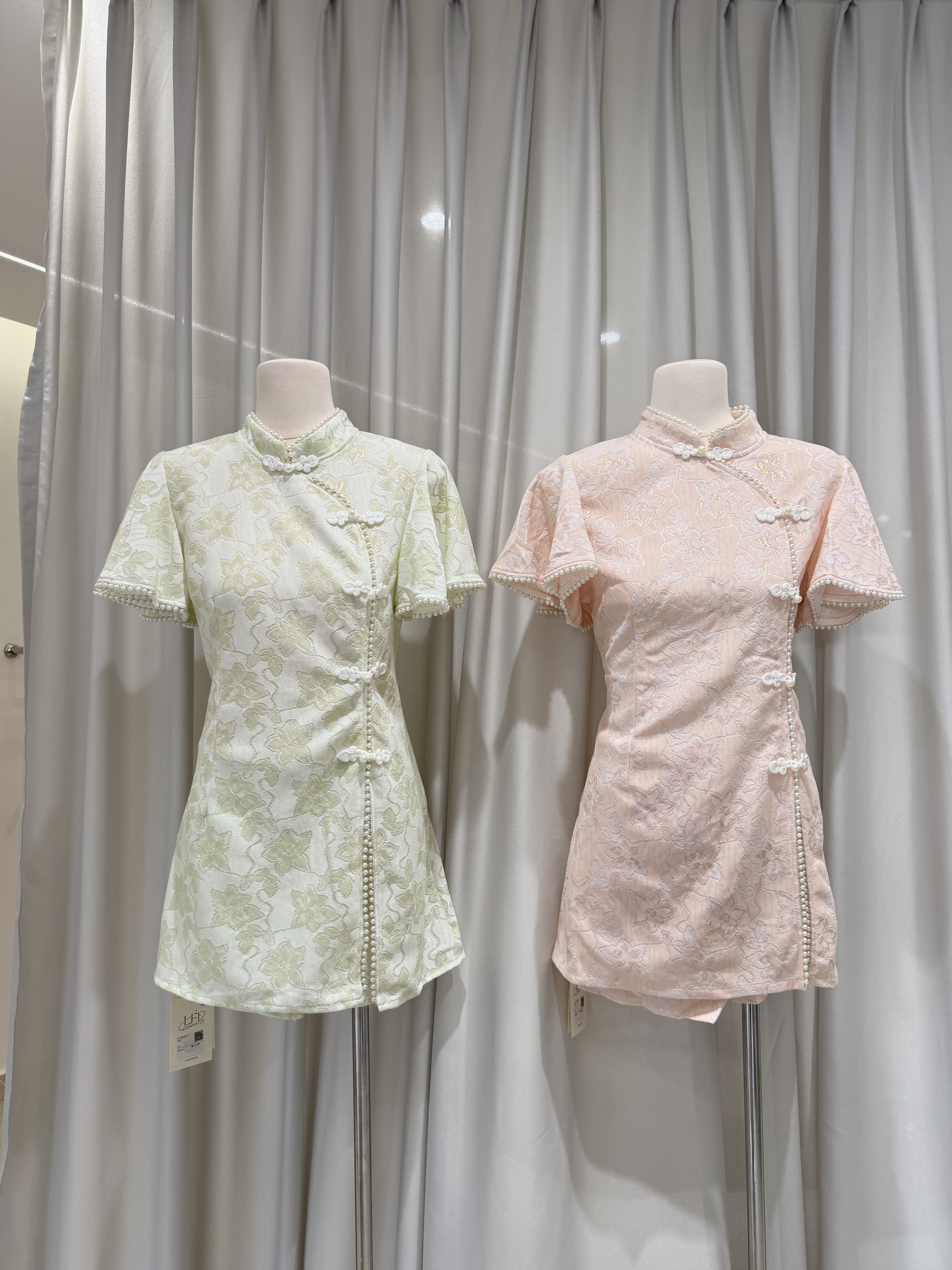 6618 蕾丝国风两件套