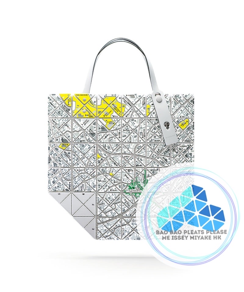 BAO BAO limited edition “MAP”限量版立體地圖圖案6x6 tote bag