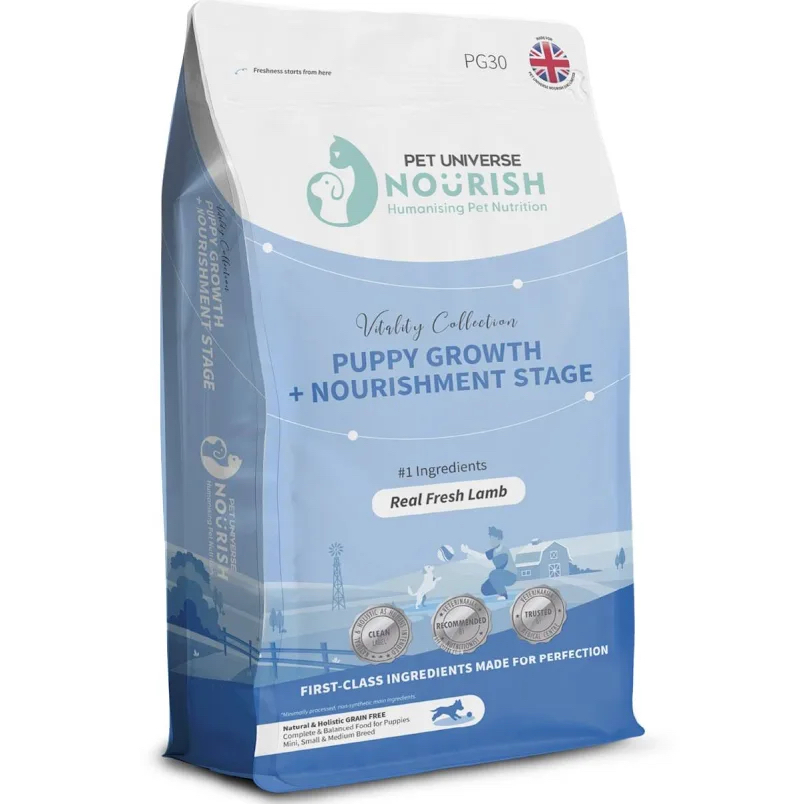  短期清貨❗️PET UNIVERSE NOURISH 幼犬｜ 鮮羊肉 1.5KG