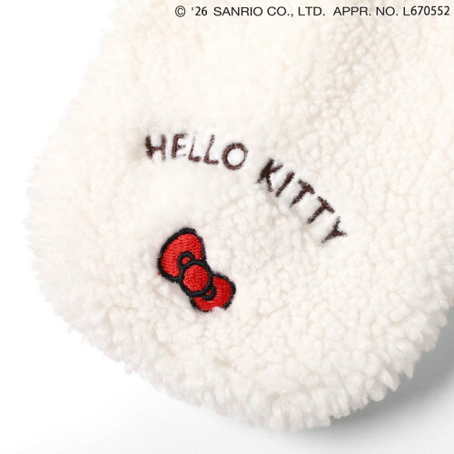 🆕【⭐訂購⭐】🇯🇵 日本直送 🌀 #Pompompurin / #Kitty 絨毛穿洞頸巾 🌀[ELJA-0174][261119]