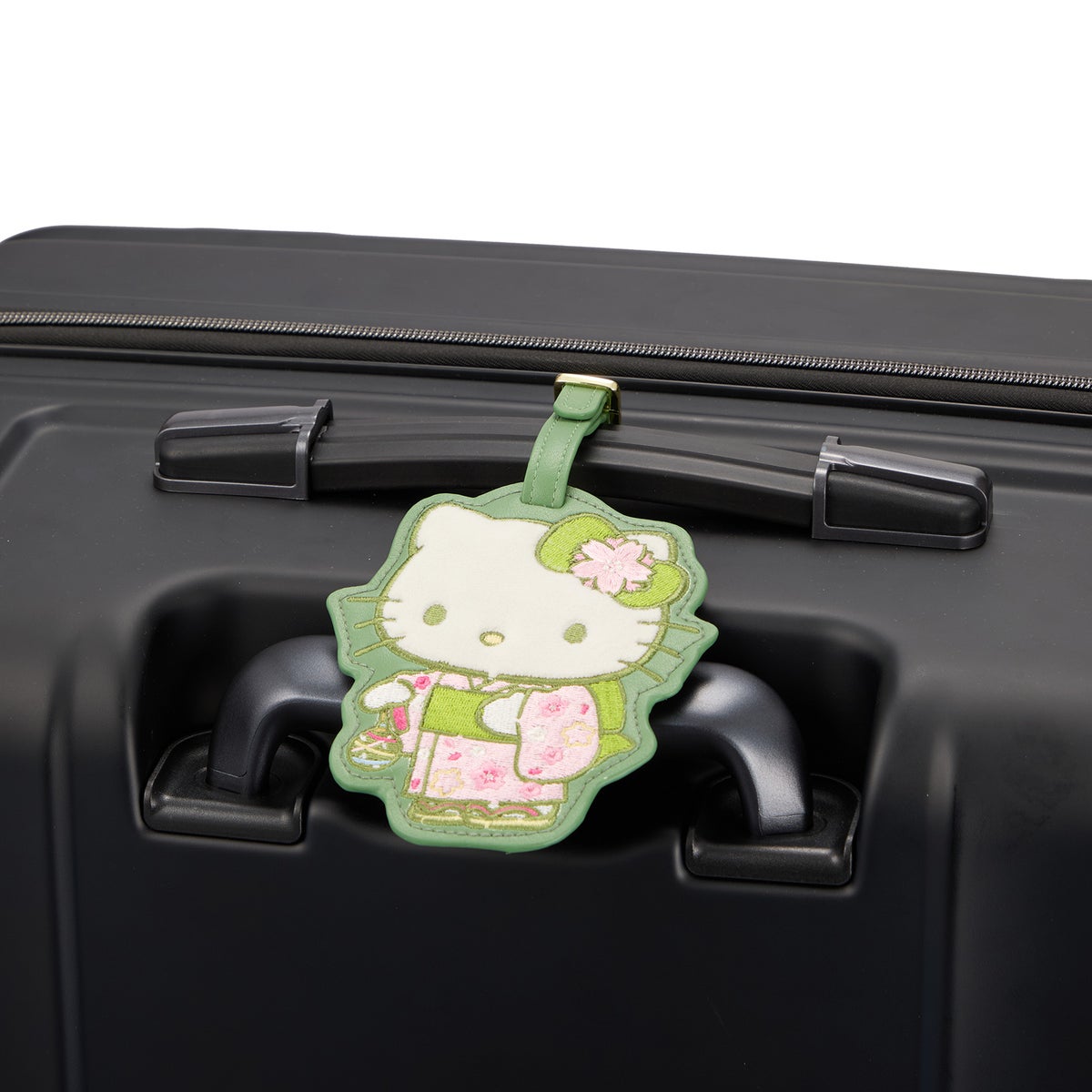 現貨｜Sanrio Hello Kitty 日版 抹茶系列 刺繡 行李牌 (SA43)