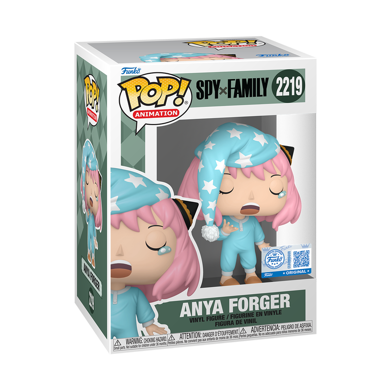 📦訂購 美國代購 Funko POP! SPY×FAMILY Anya Forger (Pajamas) Figure 間諜家家酒 安妮亞 模型