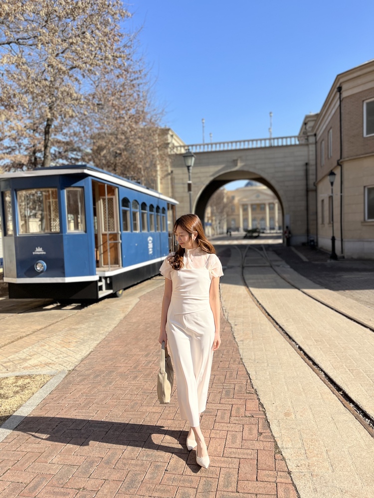 The Margaret Cami Dress (Ivory)