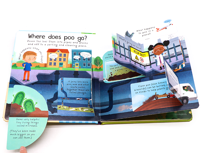 Usborne First Questions and Answers系列翻翻書 Where Does Poo Go便便去哪裡了