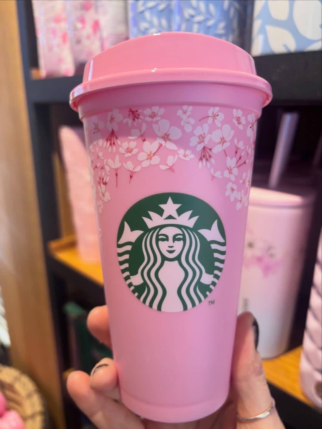 歐洲限定Starbucks限定 櫻花隨行杯 473ml/709ml