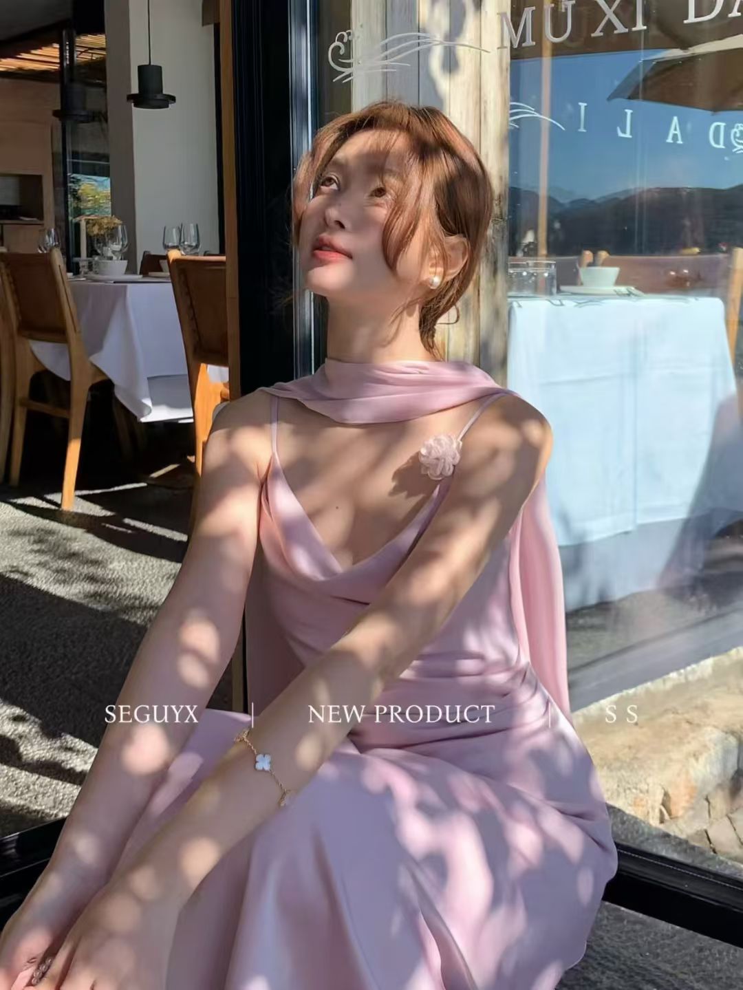 4466 紫露晨曦小礼裙 Rosée Améthyste DInner Dress